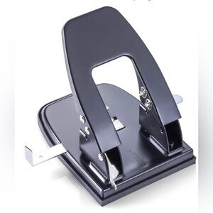 Black Metal Two-Hole Punch
